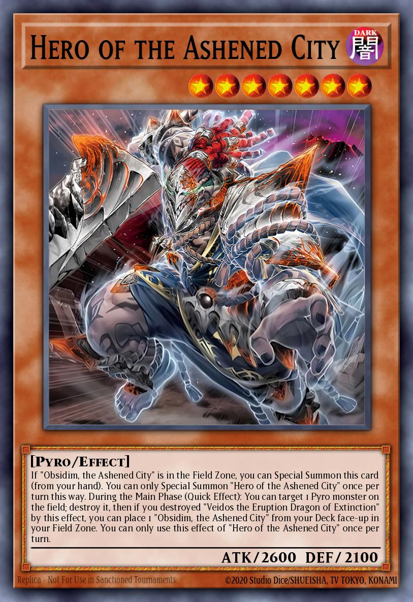 hood yugioh cards Hero of the Ashened City - PHNI-EN092 Super Rare