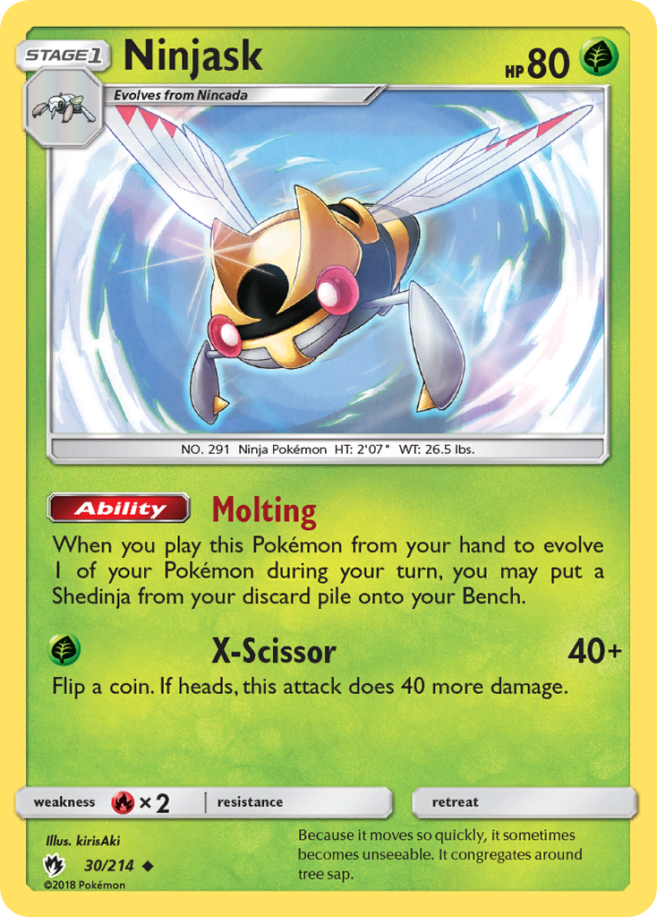 Buy Ninjask Uncommon | Lost Thunder