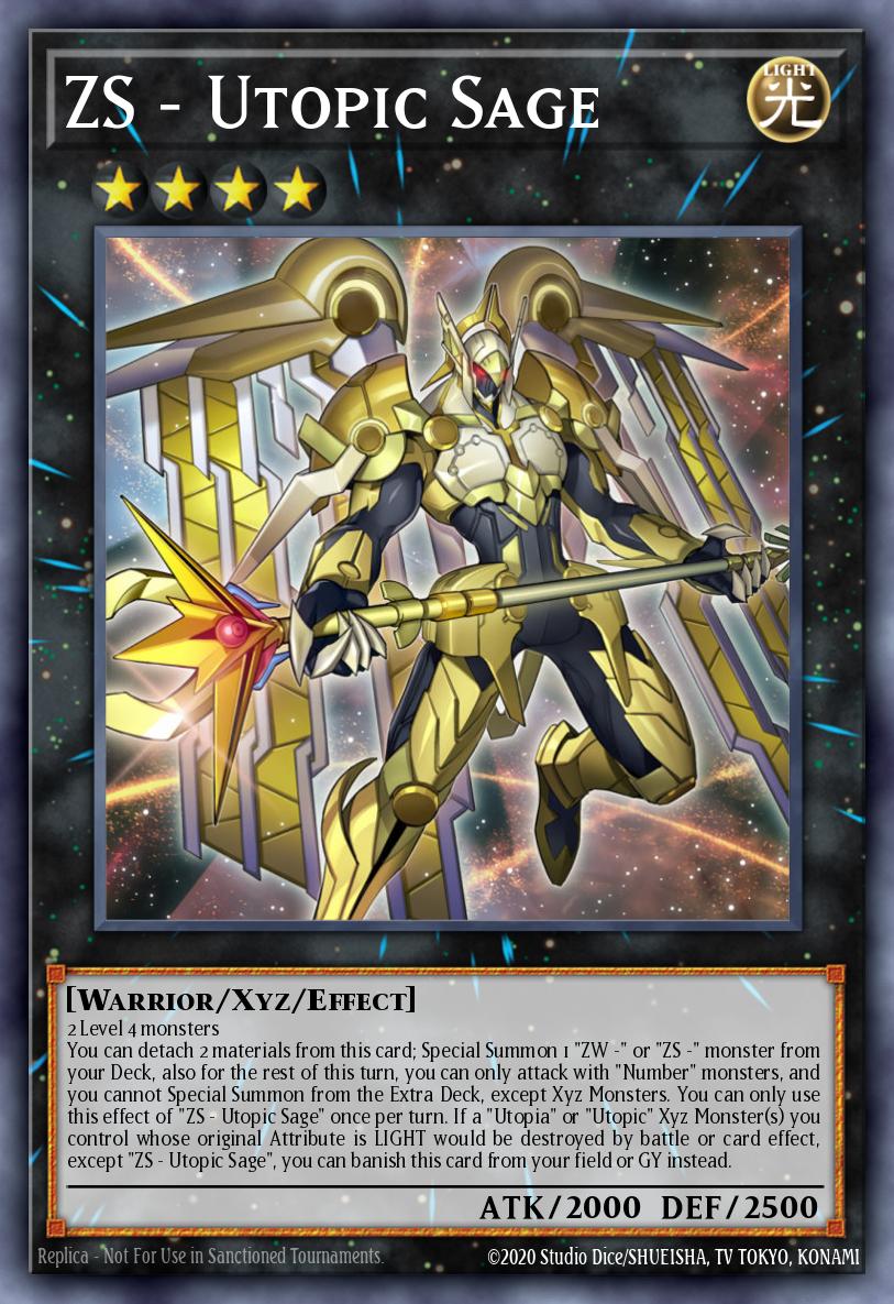 yugioh staple cards ZS Utopic Sage - BROL-EN058 Secret Rare