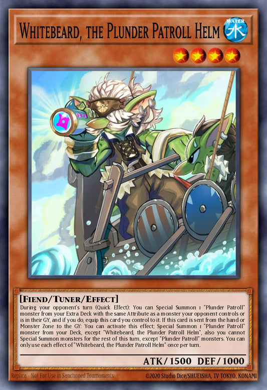 Whitebeard, the Plunder Patroll Helm - GFP2-EN091 Ultra Rare | Yu-Gi-Oh! Card