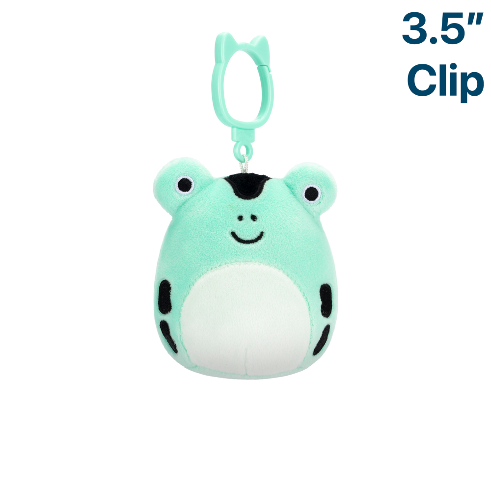 Dear the Dart Frog ~ 3.5" Clip On Squishmallow Plush