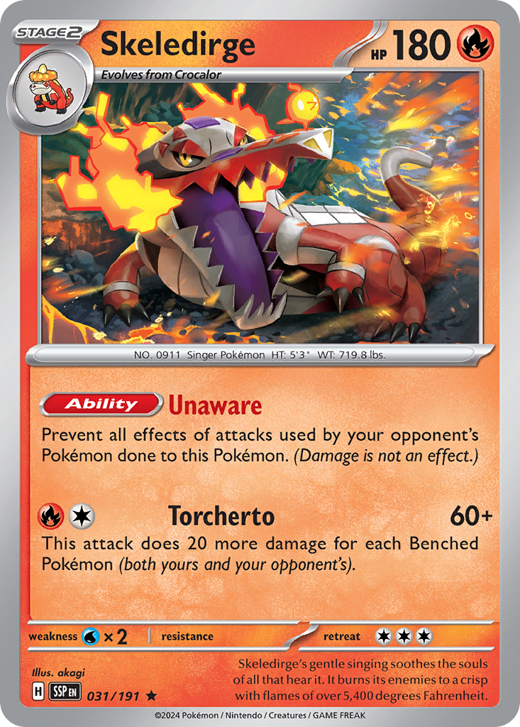 holographic entei pokemon card value Buy Skeledirge | Surging Sparks