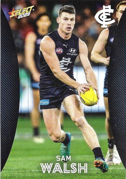 Samuel Walsh #32 Carlton Blues | 2025 Select AFL Footy Stars | Trading Card