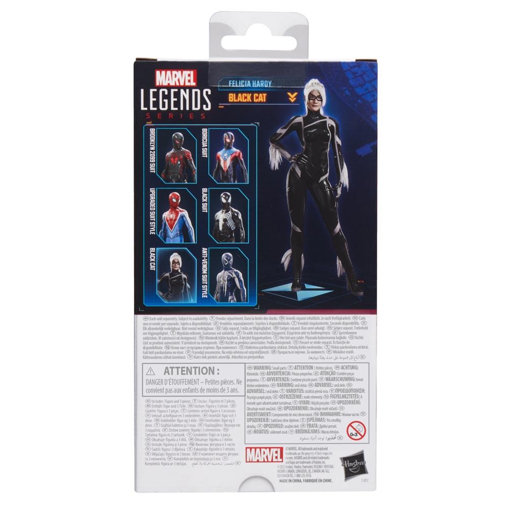Black Cat | Gamerverse Spider-Man 2 Marvel 6” Legends | Hasbro Action Figure