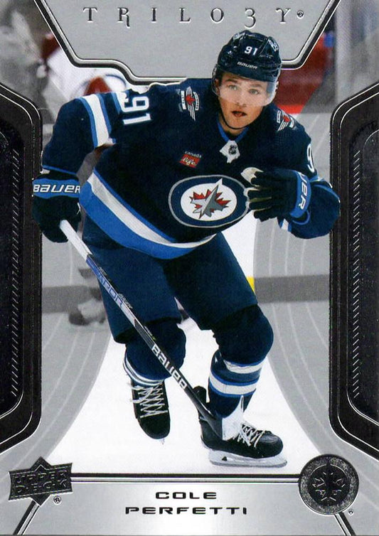 Cole Perfetti #33 Winnipeg Jets | 2023-24 Upper Deck Trilogy | NHL Trading Card