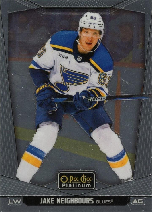 Jake Neighbours #33 St. Louis Blues | 2024-25 O-Pee-Chee Platinum | NHL Trading Card