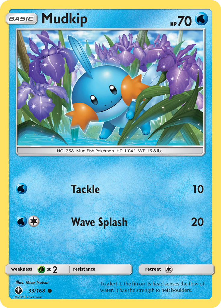 Mudkip 33/168 Common | Celestial Storm | Pokemon Card