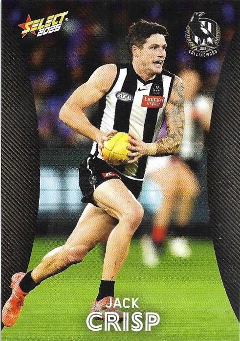 Jack Crisp #34 Collingwood Magpies | 2025 Select AFL Footy Stars | Trading Card