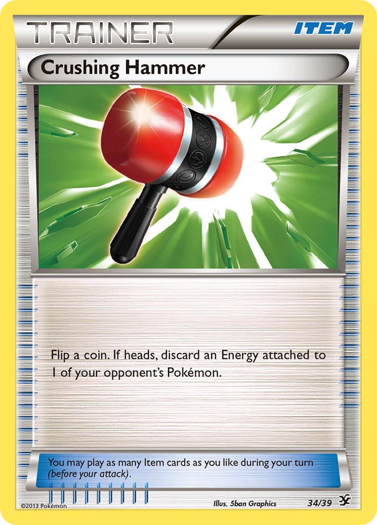 Crushing Hammer 34/39 | Kalos Starter Set | Pokemon Card