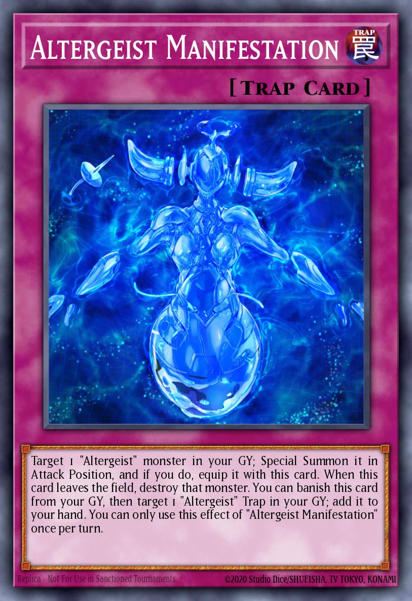 destroy all special summoned monsters Altergeist Manifestation - EXFO-EN070 Super Rare