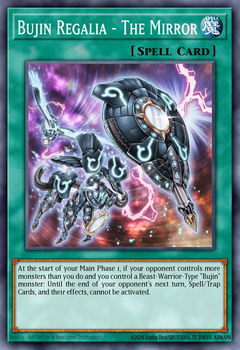 Bujin Regalia The Mirror - SHSP-EN063 Rare | Yu-Gi-Oh! Card