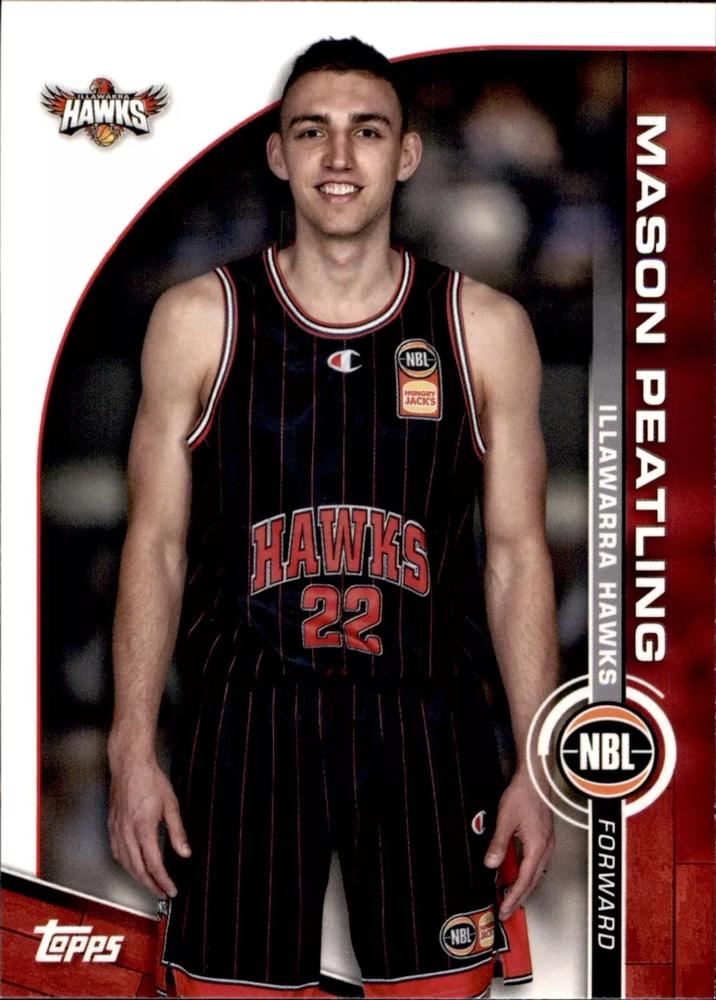 Mason Peatling #35 Illawarra Hawks | 2023-24 Topps NBL | NBL Trading Card