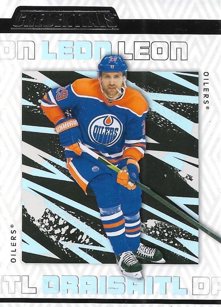 Leon Draisaitl #35 Edmonton Oilers | 2023-24 Upper Deck Credentials | NHL Trading Card