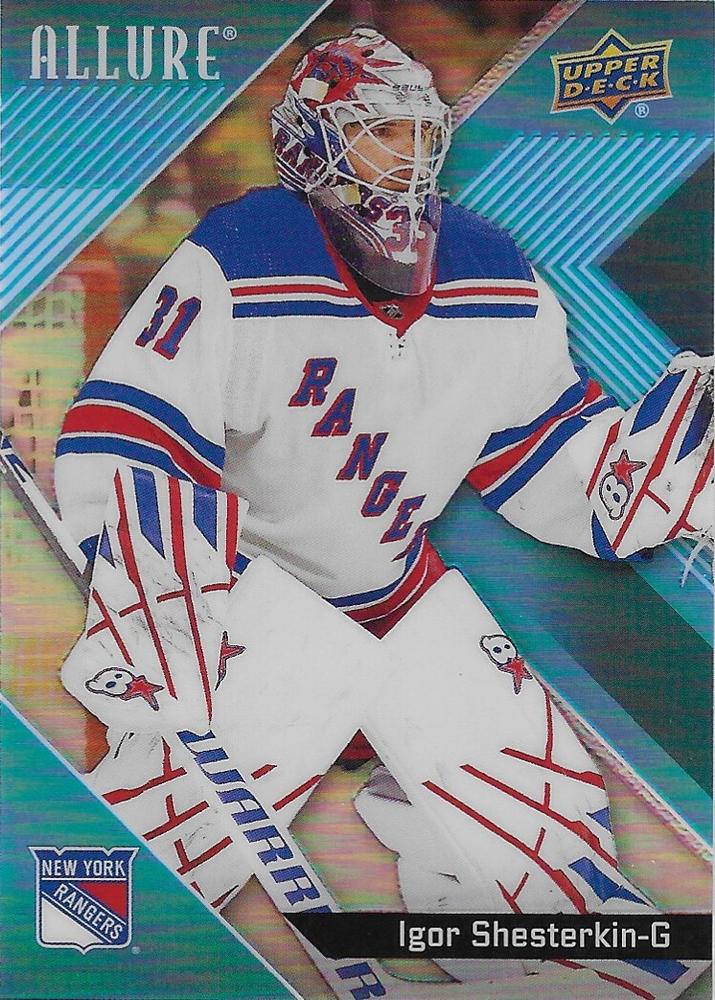 Igor Shesterkin #35 New York Rangers | 2024-25 Upper Deck Allure | NHL Trading Card