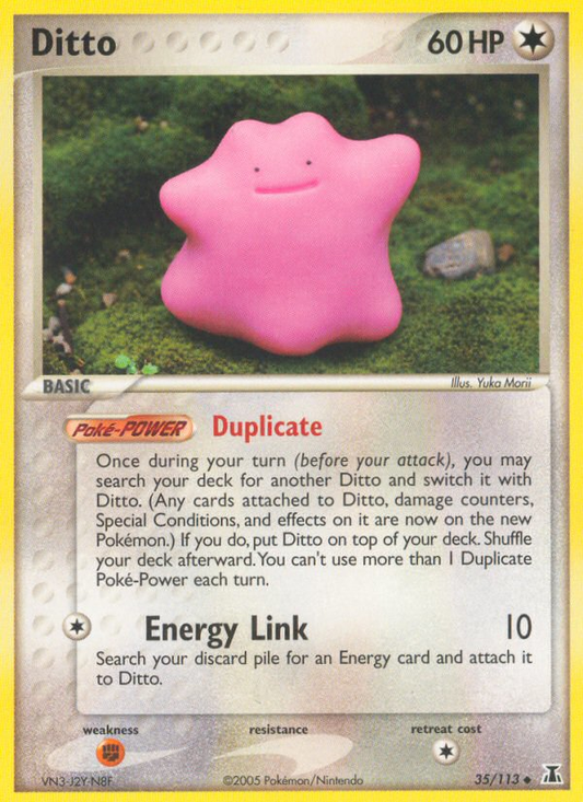 Ditto 35/113 Uncommon | Delta Species | Pokemon Card