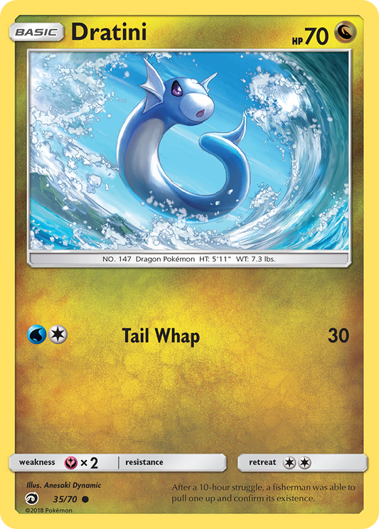 Dratini 35/70 Common | Dragon Majesty | Pokemon Card