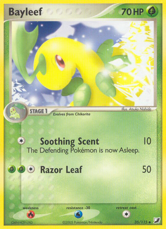 Bayleef 35/115 Uncommon | Unseen Forces | Pokemon Card