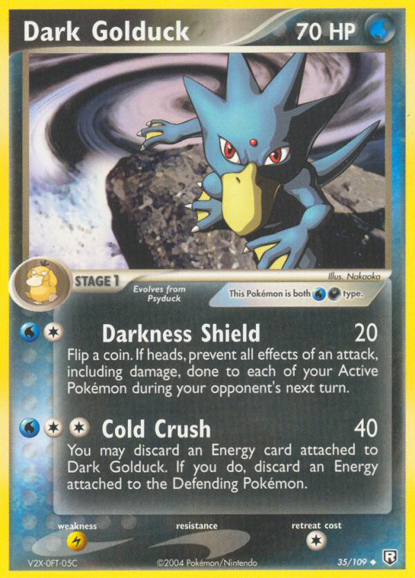 Dark Golduck 35/109 Uncommon | Team Rocket Returns | Pokemon Card