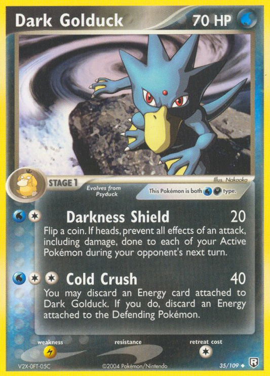 Dark Golduck 35/109 Uncommon | Team Rocket Returns | Pokemon Card