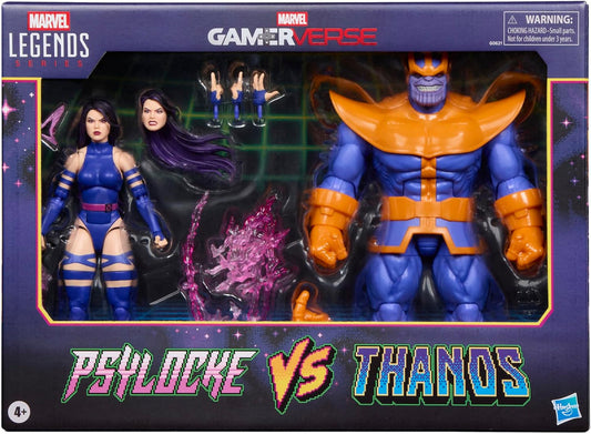 Psylocke Vs Thanos | Marvel 6” Legends | Hasbro Action Figure