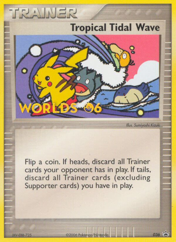Tropical Tidal Wave 36/40 Promo | Nintendo Black Star Promos | Pokemon Card Brickheads Collectables Tropical Tidal Wave 36/40 Promo | Nintendo Black Star Promos | Pokemon Card Brickheads Collectables