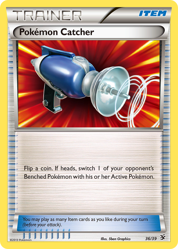 Pokémon Catcher 36/39 | Kalos Starter Set | Pokemon Card
