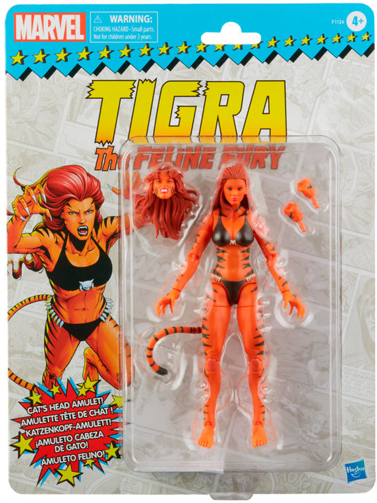 Tigra | Marvel 6” Legends Retro | Hasbro Action Figure