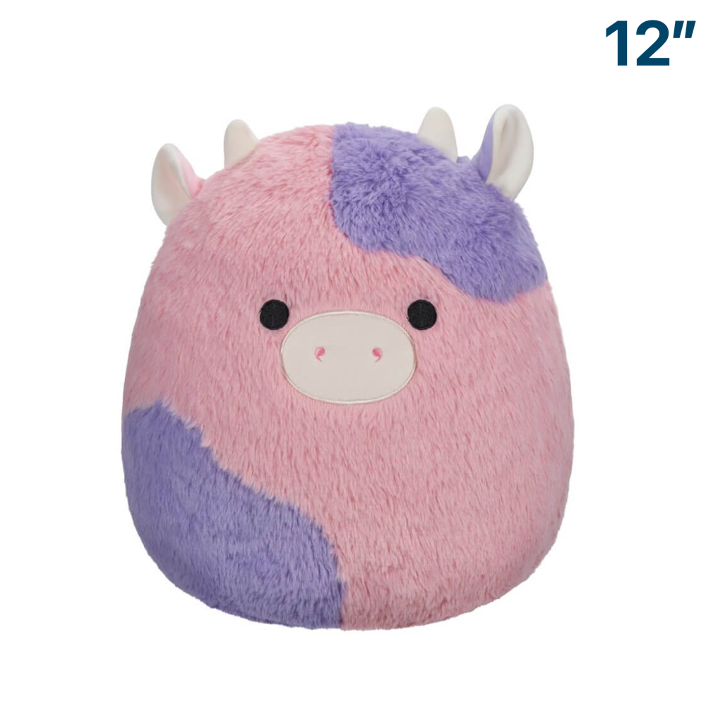 Patty the Pink Purple Cow ~ 12" FuzzAMallow Wave 16 A Squishmallow Plush ~ PRE-ORDER ~ LIMIT 1 PER CUSTOMER