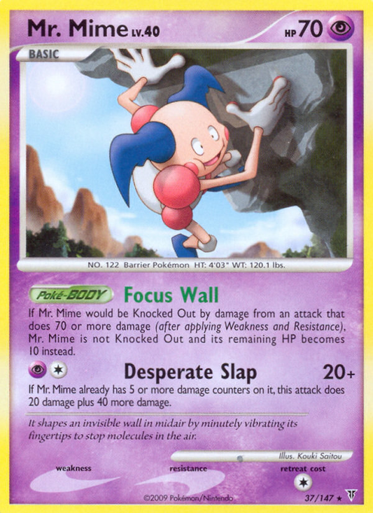 Mr. Mime 37/147 Rare | Supreme Victors | Pokemon Card