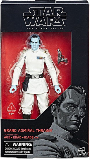 Grand Admiral Thrawn (Box Paint Chipping) | Star Wars Black Series | Hasbro Action Figure