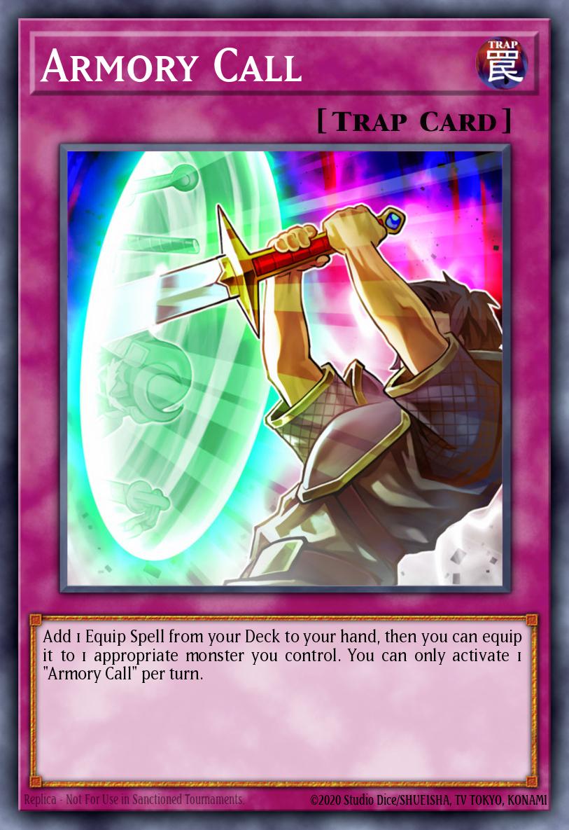 yugioh plus 1 cards Armory Call - GRCR-EN060 Rare