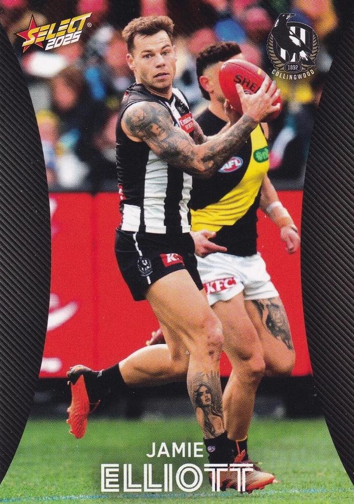 Jamie Elliott #38 Collingwood Magpies | 2025 Select AFL Footy Stars | Trading Card