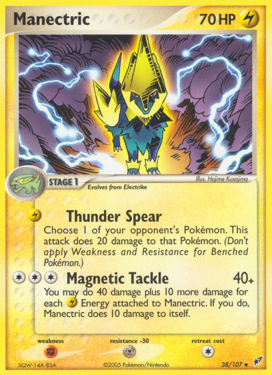 Manectric 38/107 Uncommon | Deoxys | Pokemon Card