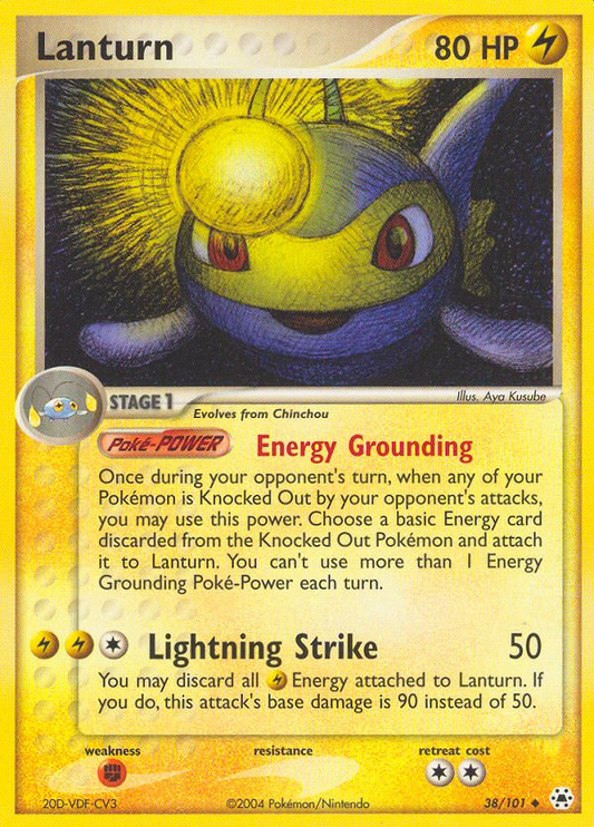 Lanturn 38/101 Uncommon | Hidden Legends | Pokemon Card