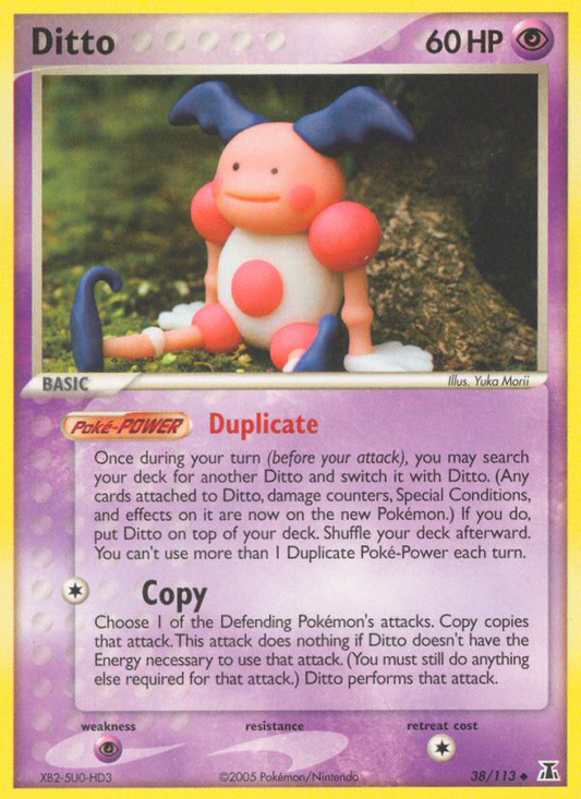Ditto 38/113 Uncommon | Delta Species | Pokemon Card