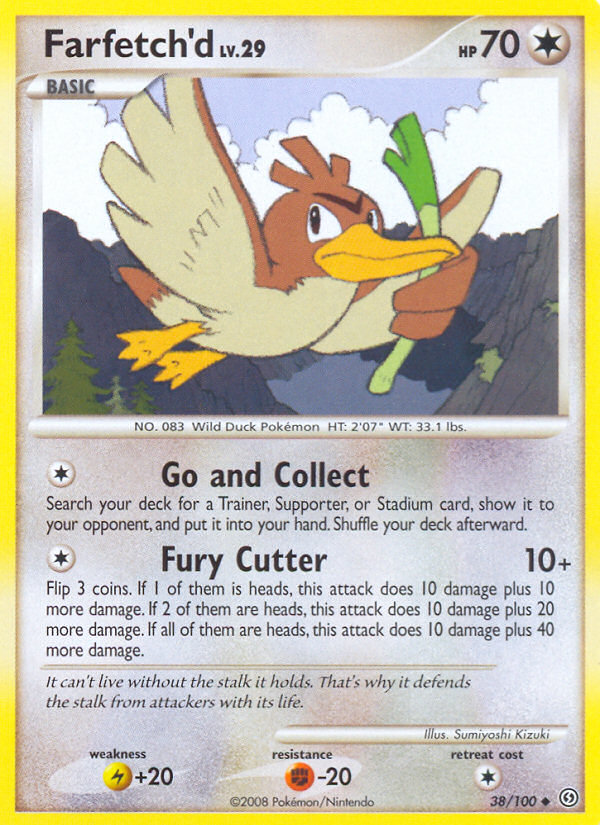 Farfetch'd 38/100 Uncommon | Stormfront | Pokemon Card