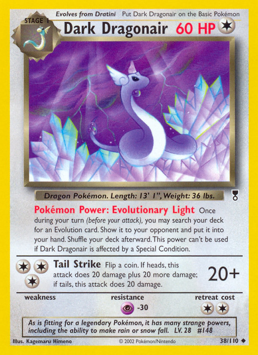 Dark Dragonair 38/110 Uncommon | Legendary Collection | Pokemon Card