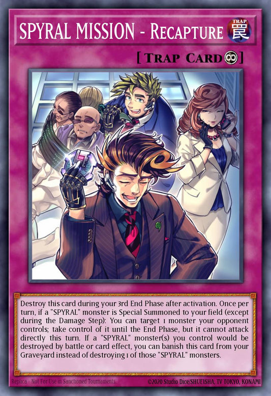 SPYRAL MISSION Recapture - RATE-EN089 Rare | Yu-Gi-Oh! Card