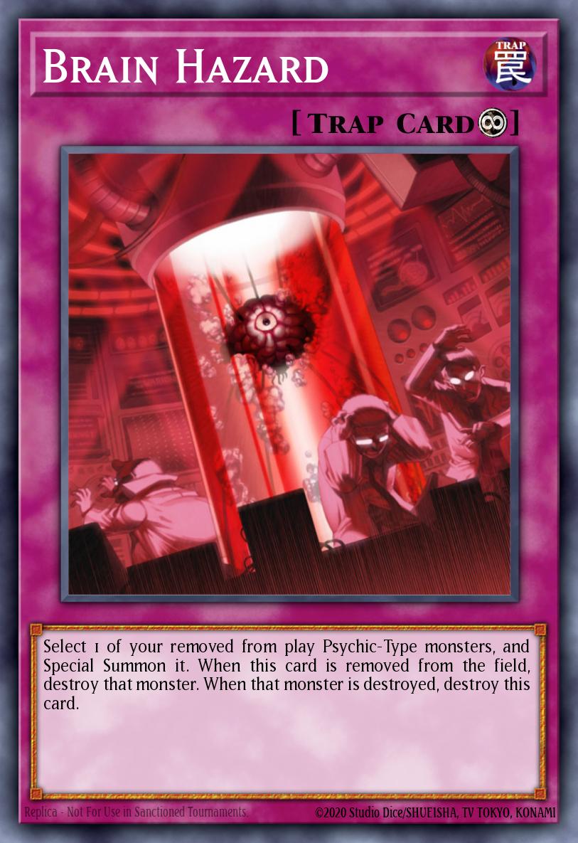 Brain Hazard - EXVC-EN072 Rare | Yu-Gi-Oh! Card Brickheads Collectables Brain Hazard - EXVC-EN072 Rare | Yu-Gi-Oh! Card Brickheads Collectables