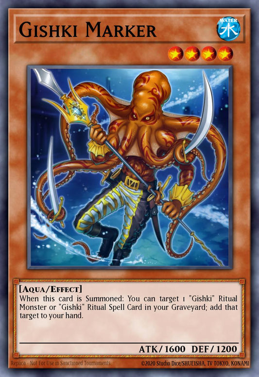 Gishki Marker - HA05-EN033 Super Rare | Yu-Gi-Oh! Card
