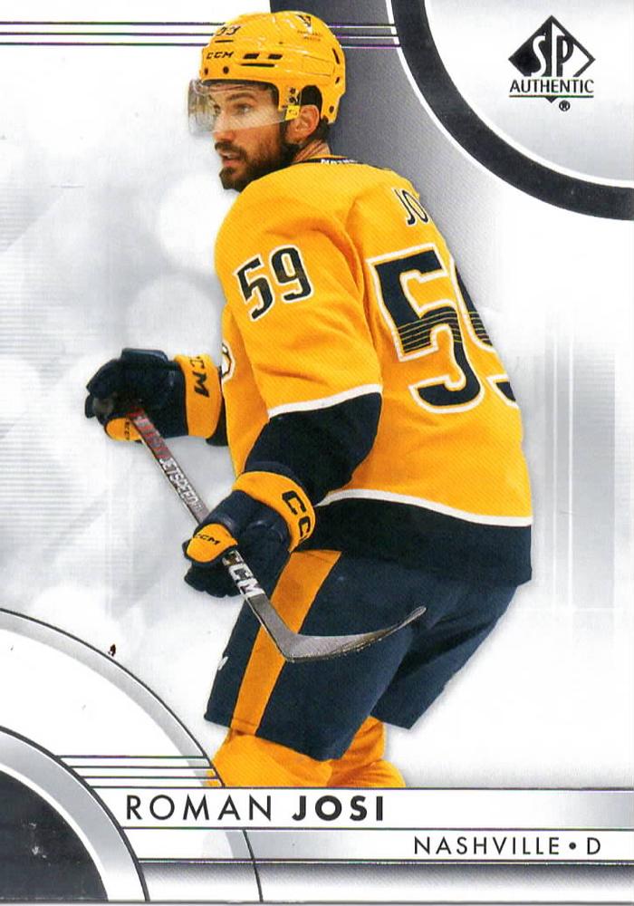 Roman Josi #39 Nashville Predators | 2023-24 SP Authentic | NHL Trading Card