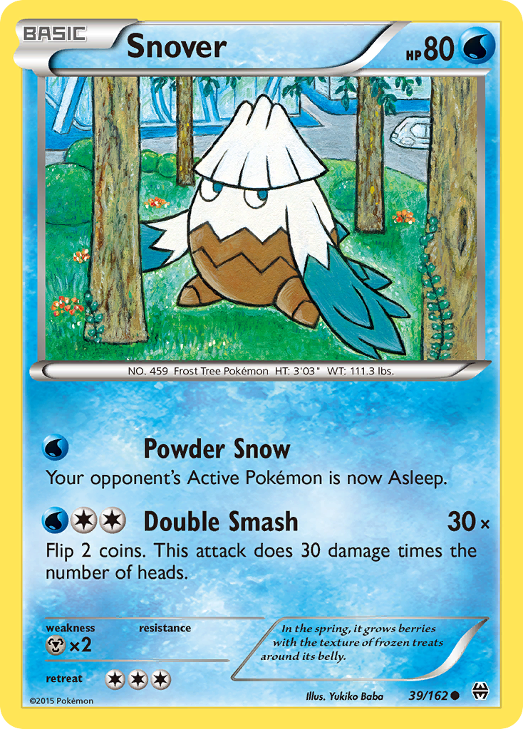 Buy Snover Common | BREAKthrough | Pokemon Card Australia Brickheads Collectables Buy Snover Common | BREAKthrough | Pokemon Card Australia Brickheads Collectables