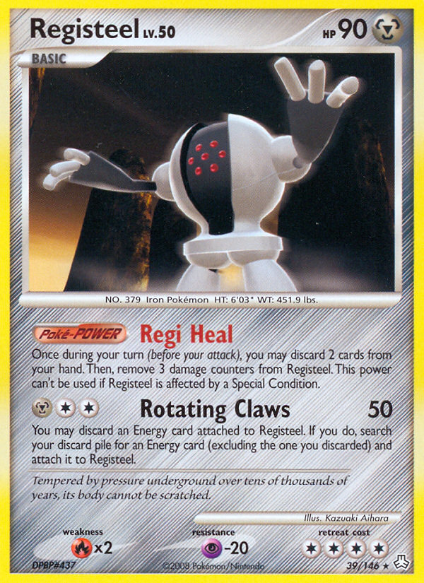 Registeel 39/146 Rare | Legends Awakened | Pokemon Card