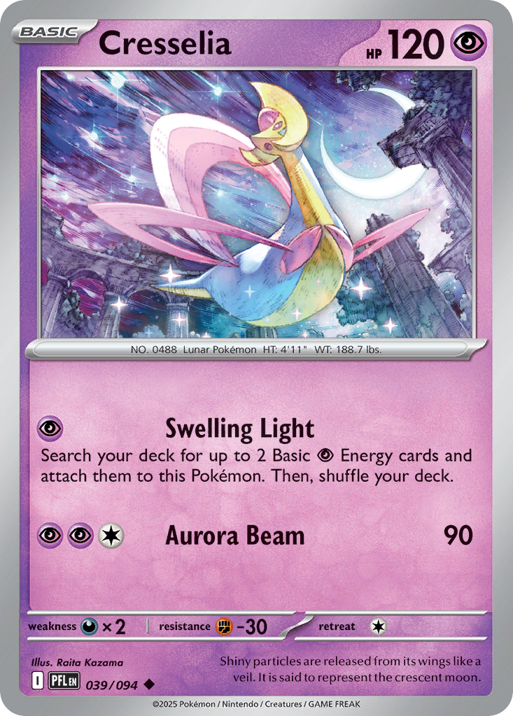 Cresselia 39/94 Uncommon | Phantasmal Flames