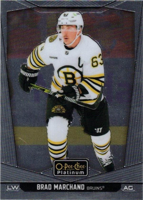 Brad Marchand #3 Boston Bruins | 2024-25 O-Pee-Chee Platinum | NHL Trading Card