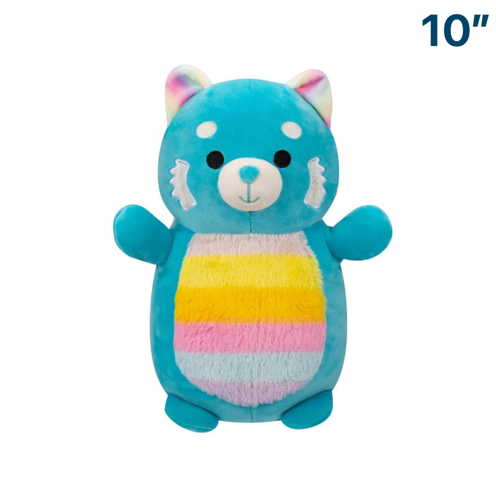 Vanessa the Blue Red Panda 10 Hugmee Squishmallow Plush Brickheads Collectables