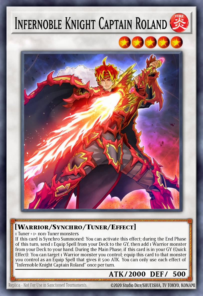 Infernoble Knight Captain Roland - MP21-EN126 Super Rare