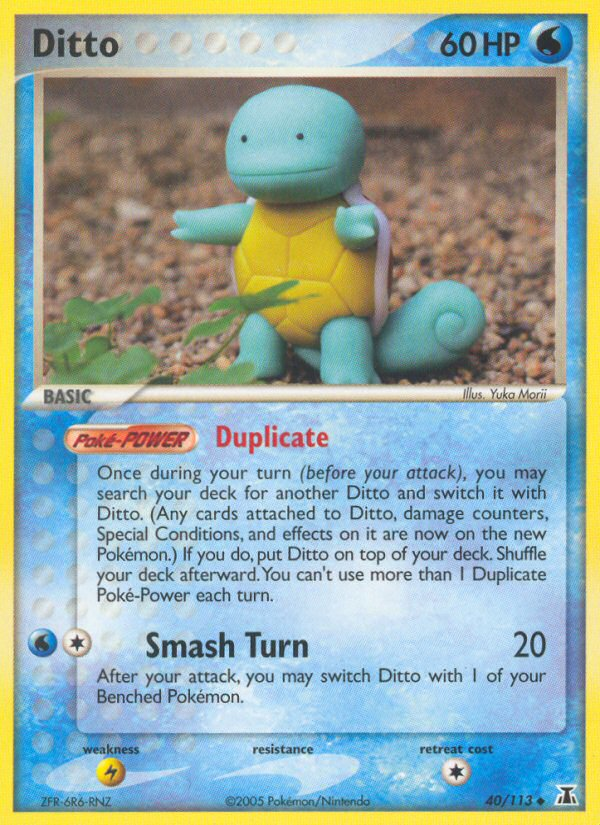 Ditto 40/113 Uncommon | Delta Species | Pokemon Card