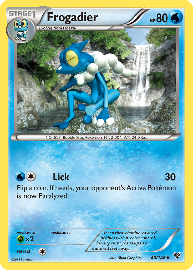 frog pokemon cards Buy Frogadier 40/146 Uncommon | XY