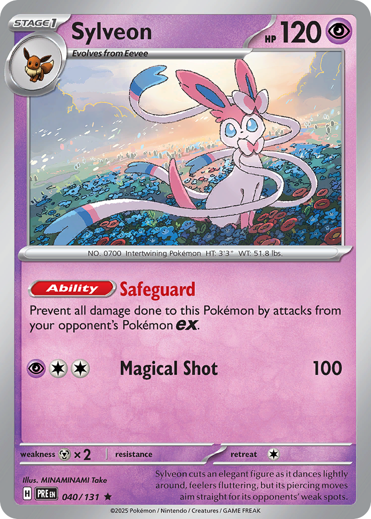 40 pokemon cards Buy Sylveon | Prismatic Evolutions
